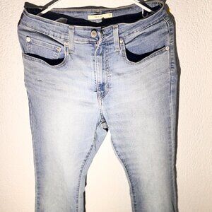 Levi’s 726 High-Rise Flare Jeans – Light Wash, Size 30